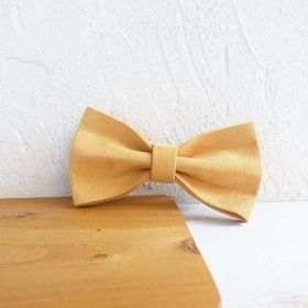 Nala pet dog collar traction rope (Option: Bow-M)